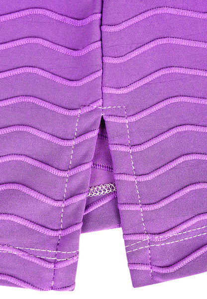 E23286 Shirt Light Waves - 08/lilac black