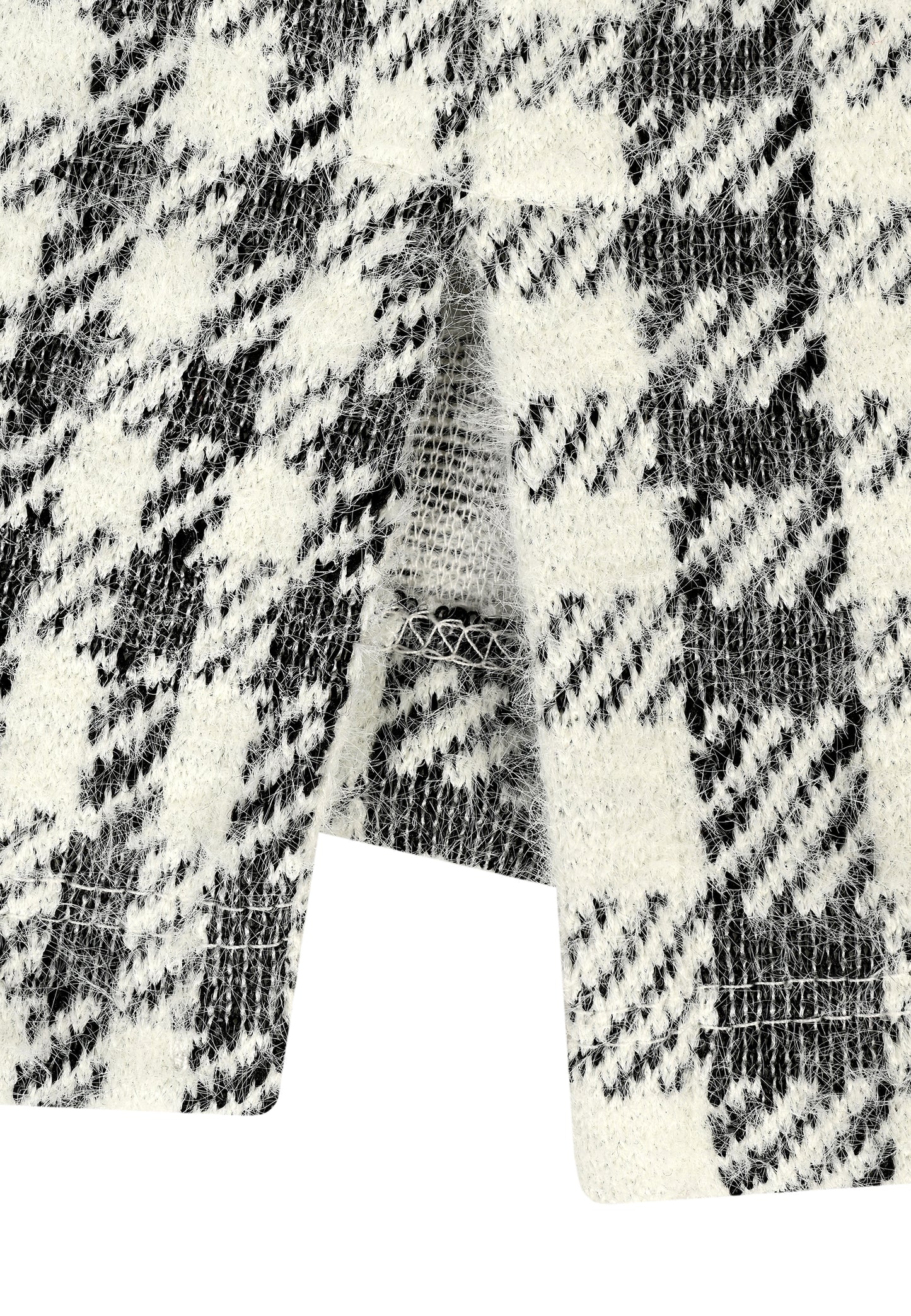 E23785 Shirt Soft Checks - 21/black-white