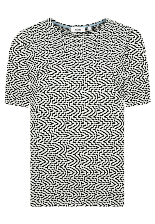 E24388 Shirt Structure - 21/black-white